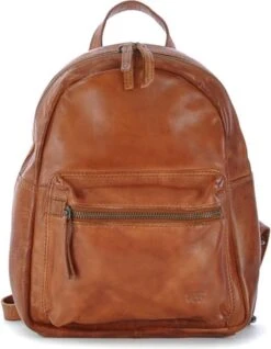 Bear Design Cow Lavato Nora Mini Rugtas Cognac