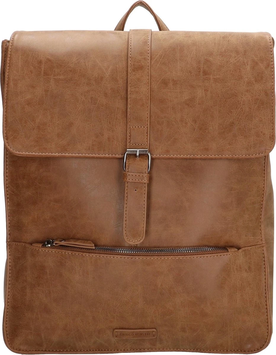 Enrico Benetti Kate 66454 Rugtas Met 15" Laptopvak - Camel 3 Enrico Benetti Kate 66454 Rugtas Met 15" Laptopvak - Camel