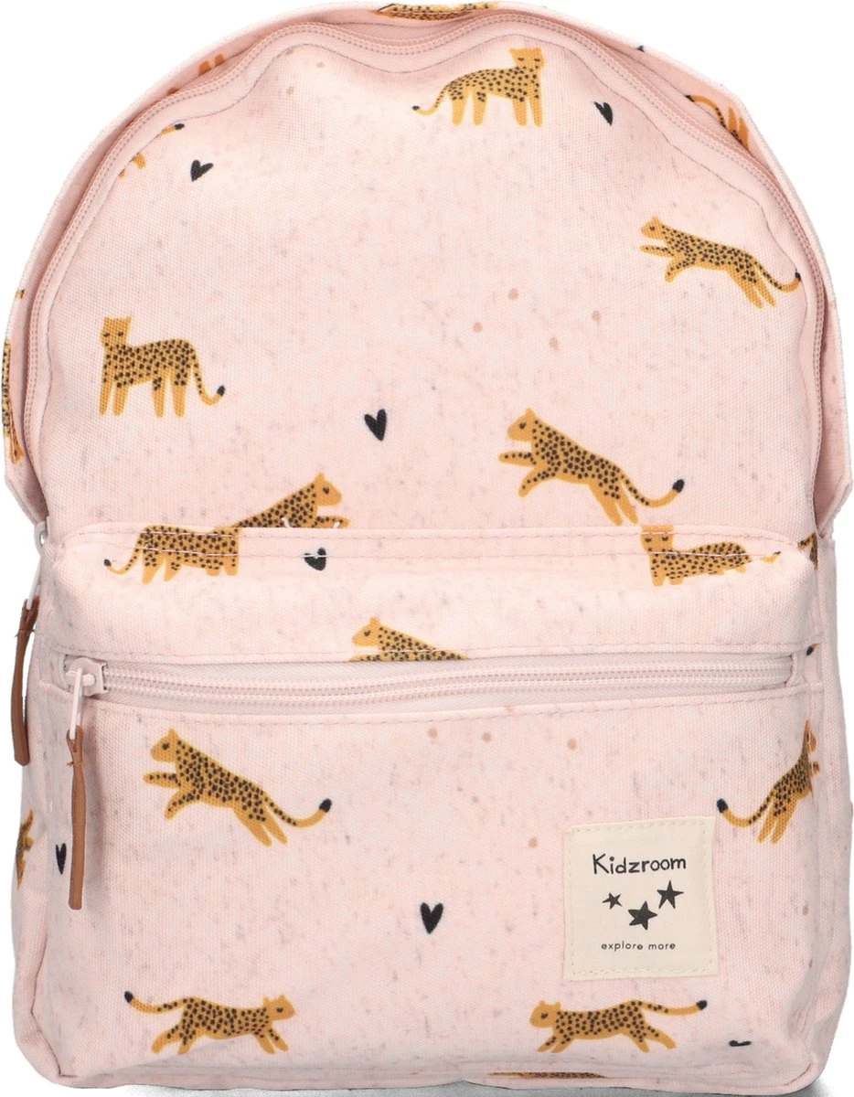 Kidzroom Hug Me - Rugzak - 2 T/m 6 Jaar - Roze - Luipaard 12 Kidzroom Hug Me - Rugzak - 2 T/m 6 Jaar - Roze - Luipaard - Afbeelding 10