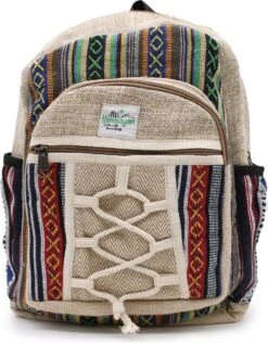 Kleine Hennep Rugzak - Rugtas - Touw- En Zakkenstijl - 30x22x7cm 14 Kleine Hennep Rugzak - Rugtas - Touw- En Zakkenstijl - 30x22x7cm -Tas Kortingswinkel 937x1200 3