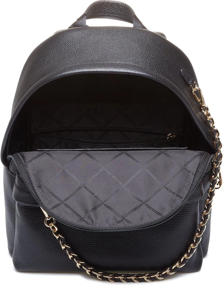 Michael Kors Slater Dames Rugzak Leer - Zwart 14 Michael Kors Slater Dames Rugzak Leer - Zwart - Afbeelding 12