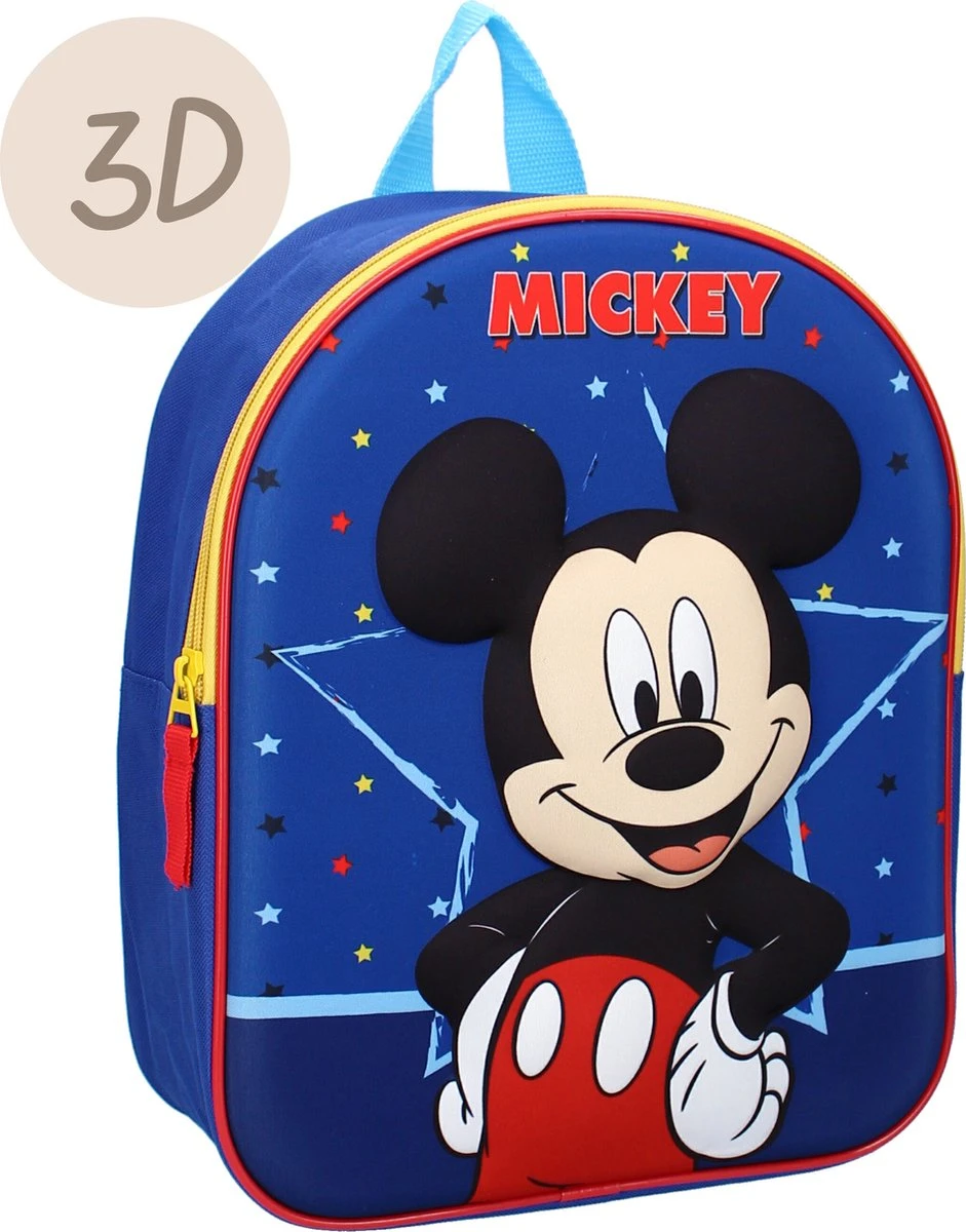 Disney Rugzak Mickey Mouse Strong Together 9 L Polyester Blauw 6 Disney Rugzak Mickey Mouse Strong Together 9 L Polyester Blauw - Afbeelding 4