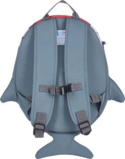 Crazy Safety - Rugzak - Grijze Haai - Medium - Verstelbaar -Tas Kortingswinkel 944x1200 10