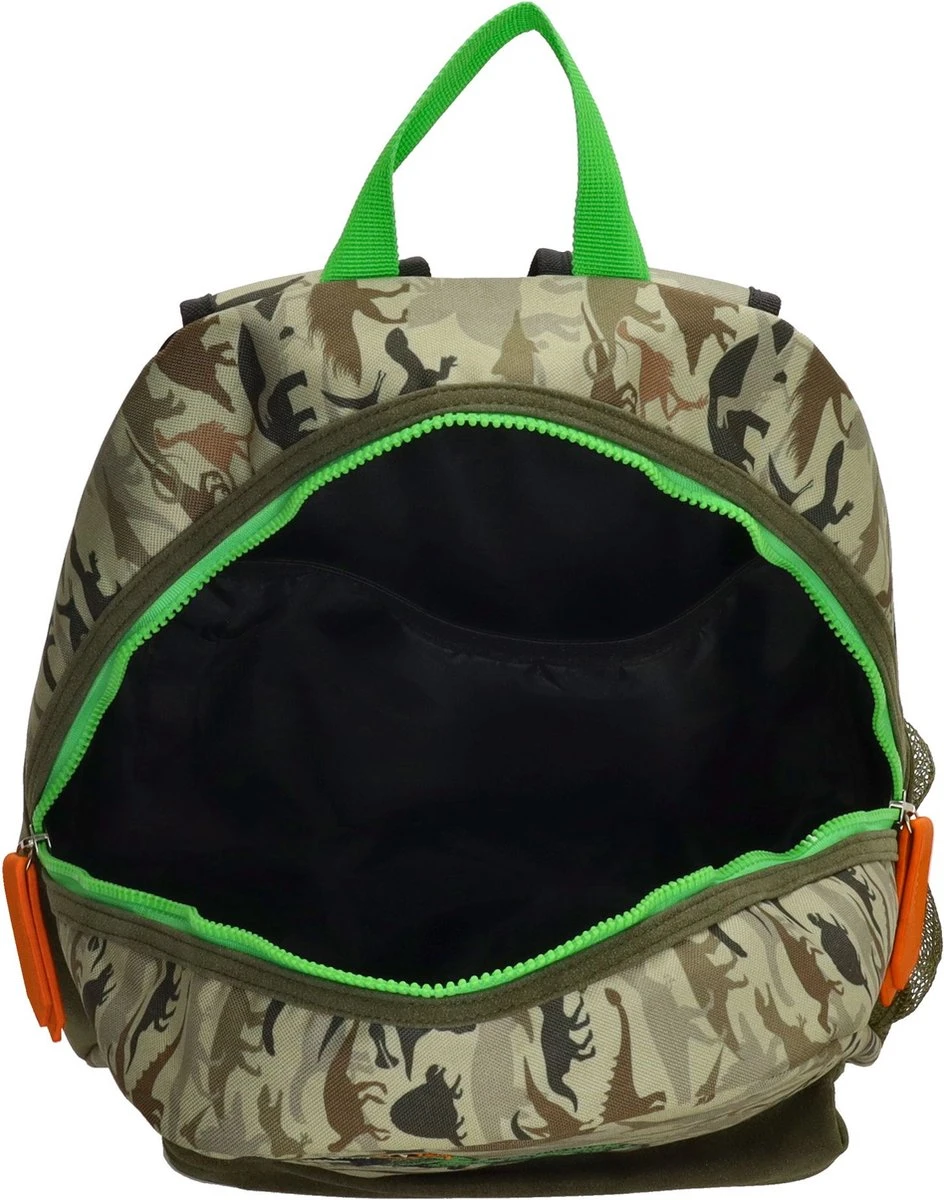 Zebra Rugzak Dino Camouflage (m) + Dino Ei 6 Zebra Rugzak Dino Camouflage (m) + Dino Ei - Afbeelding 4