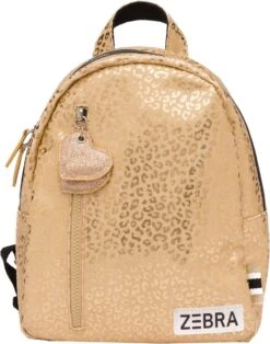 Zebra Girls Rugzak - Gold Leopard