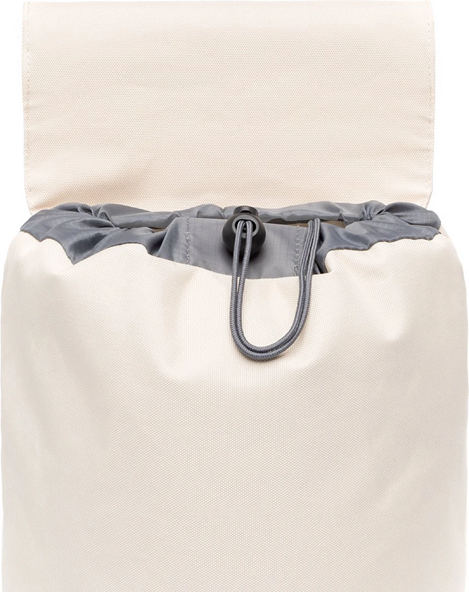 Lefrik Scout Mini Rugzak - Eco Friendly - Recycled Materiaal - Ecru 6 Lefrik Scout Mini Rugzak - Eco Friendly - Recycled Materiaal - Ecru - Afbeelding 4