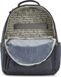 Kipling SEOUL Rugzak, 27 Liter, 15 Inch Laptopvak - Active Denim -Tas Kortingswinkel 953x1200 1