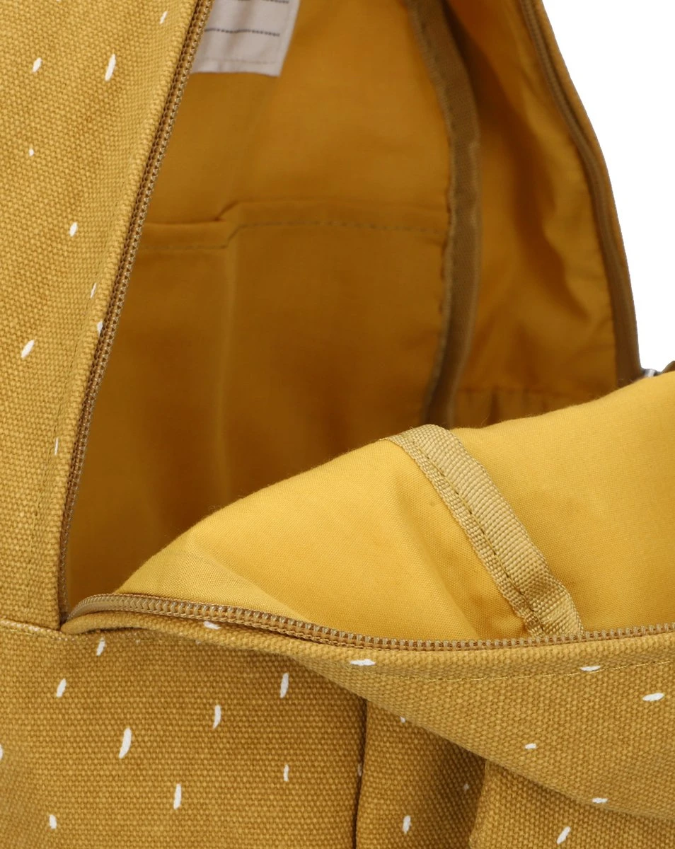 Trixie Kinderrugzak / Rugtas / Schooltas - Backpack - 3 Liter - Katoen - Geel 16 Trixie Kinderrugzak / Rugtas / Schooltas - Backpack - 3 Liter - Katoen - Geel - Afbeelding 14