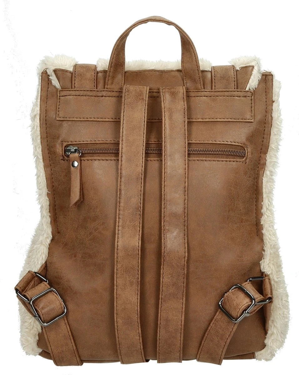 Enrico Benetti Teddy Rugzak 66654 - Off White 8 Enrico Benetti Teddy Rugzak 66654 - Off White - Afbeelding 6