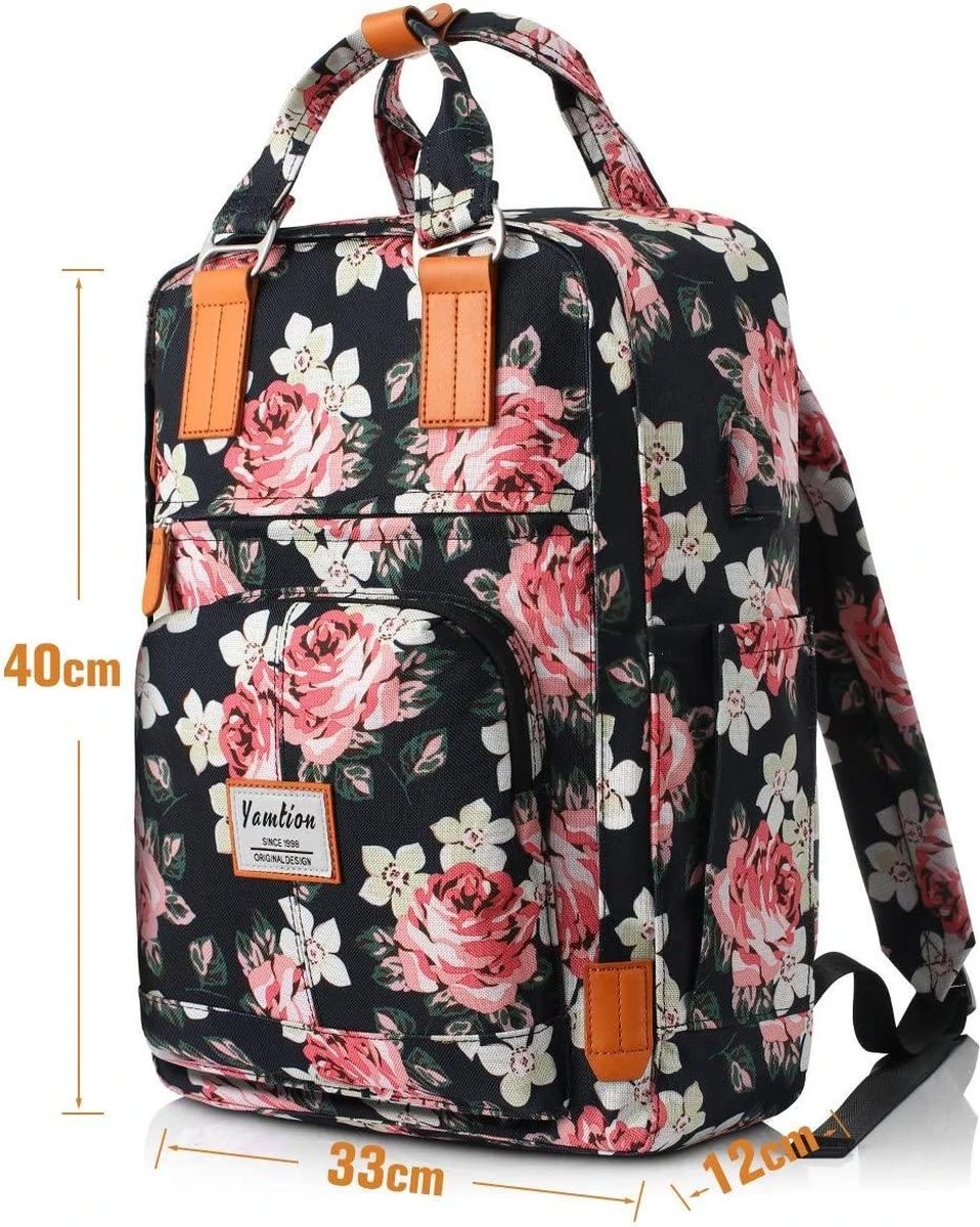 Rugzak Voor Dames, Schoolrugzak Voor Meisjes, Tieners, Dagrugzak Voor Dames, Met 15,6 Inch Laptopvak, Voor Universiteit En Werk 5 Rugzak Voor Dames, Schoolrugzak Voor Meisjes, Tieners, Dagrugzak Voor Dames, Met 15,6 Inch Laptopvak, Voor Universiteit En Werk - Afbeelding 3