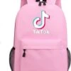 Merkloos TikTok Rugzak - Tik Tok Schooltas - Rugzak Jongens - Tas - Rugtas Meisjes - Nieuwe Collectie - Roze -Tas Kortingswinkel 958x1200 8