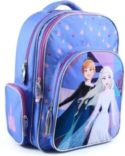 Disney Frozen Frozen Anna & Elsa Rugtas - Frozen Rugzak - Schooltas Frozen - Meisjes Kinder Rugtas - 19 Liter - 3 Vakken - A4-Map Formaat -Tas Kortingswinkel 958x1200 9