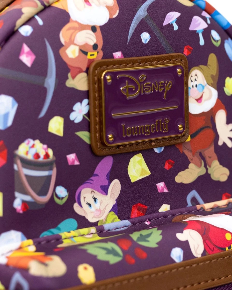 Disney Loungefly Backpack Seven Dwarfs Mine 7 Disney Loungefly Backpack Seven Dwarfs Mine - Afbeelding 5