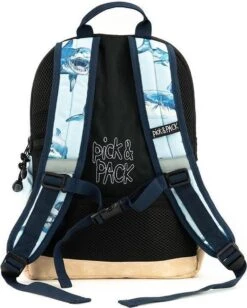 Pick & Pack Shark Rugzak M - Light Blue 16 Pick & Pack Shark Rugzak M - Light Blue -Tas Kortingswinkel 963x1200 8