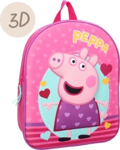 Nickelodeon Rugzak Peppa Pig 3d 9 Liter Polyester Roze -Tas Kortingswinkel 964x1200 7
