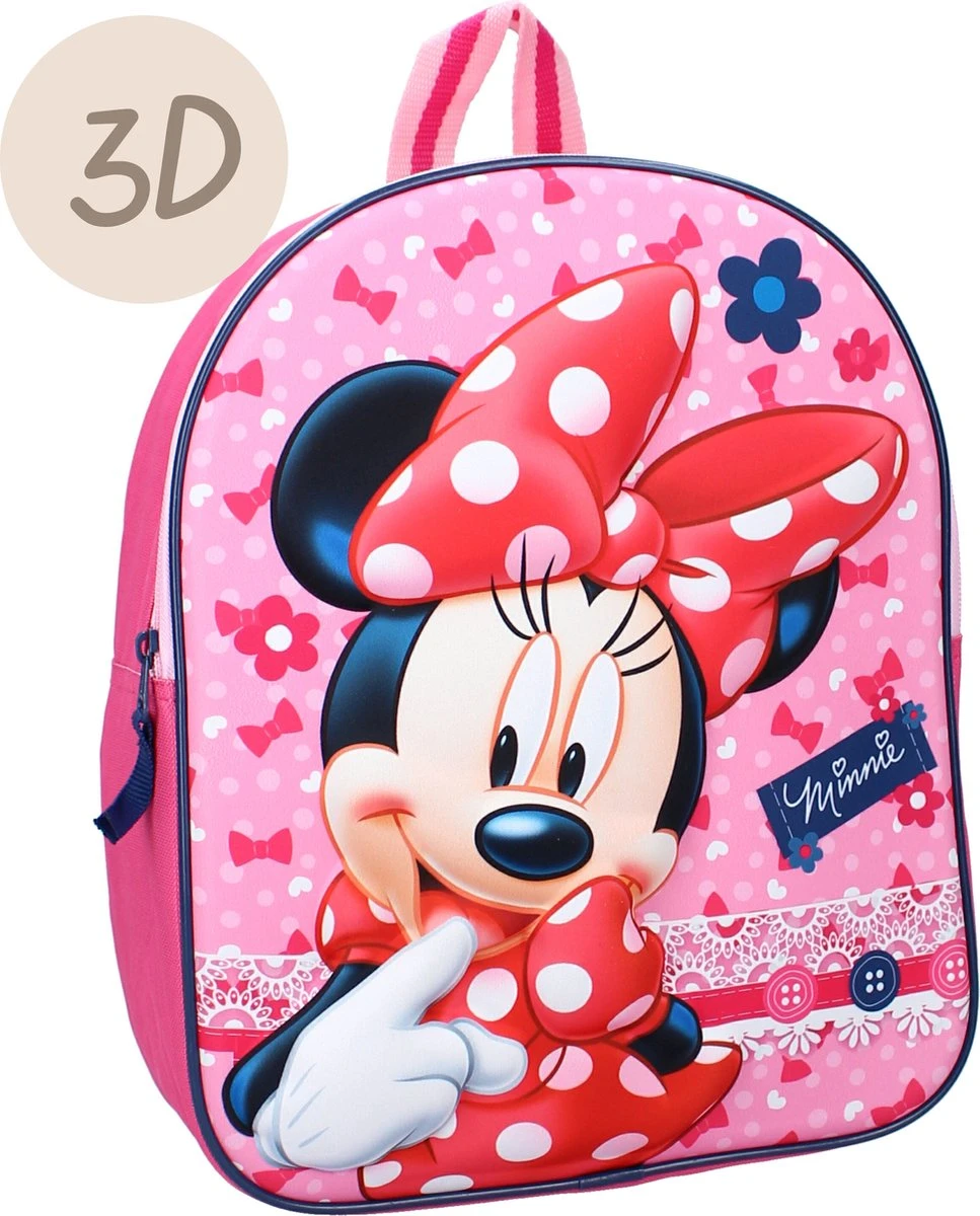 Disney Rugzak Minnie Mouse Dotty About Dots 9 L Polyester Roze 4 Disney Rugzak Minnie Mouse Dotty About Dots 9 L Polyester Roze - Afbeelding 2