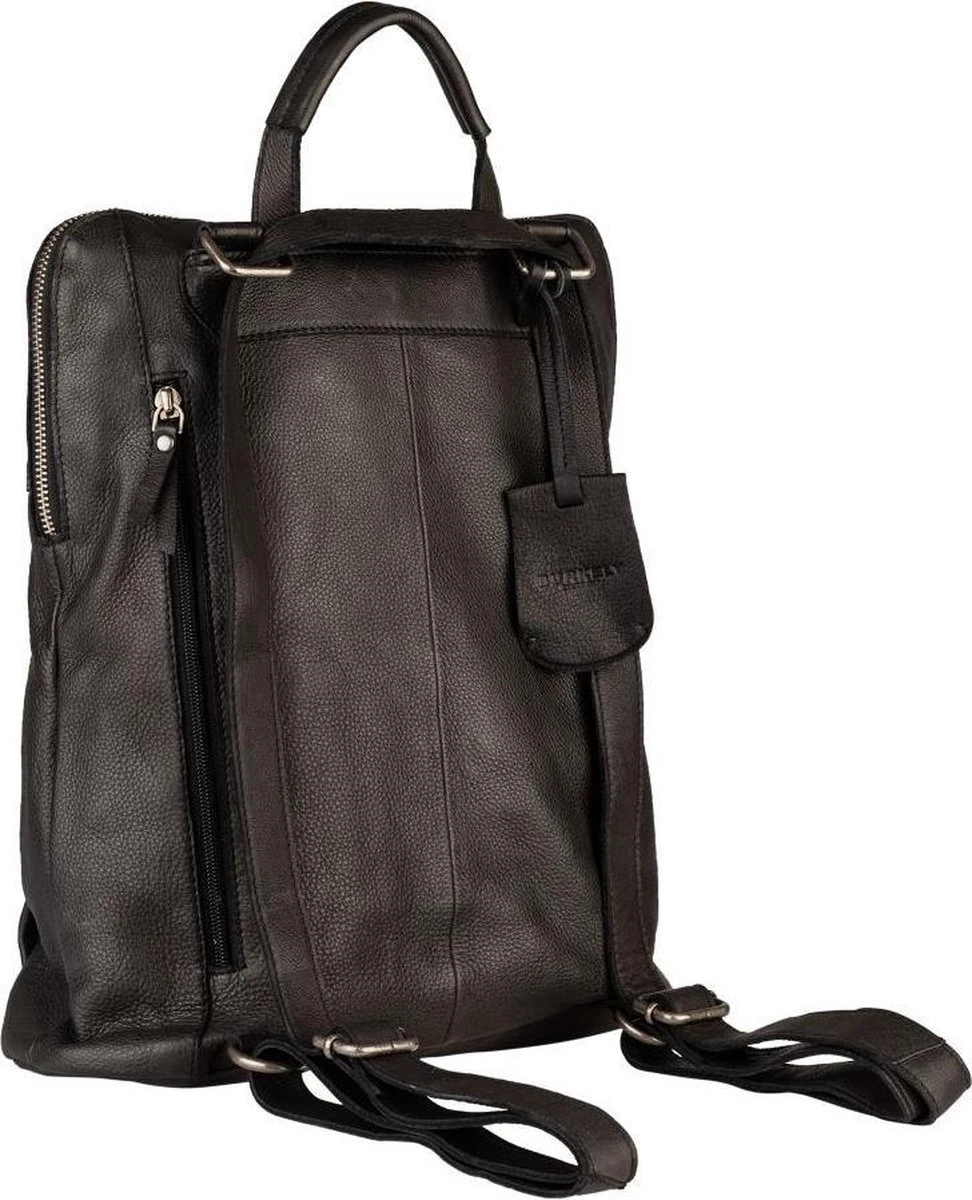BURKELY Just Jackie Backpack Crossover Rugzak - Zwart 6 BURKELY Just Jackie Backpack Crossover Rugzak - Zwart - Afbeelding 4