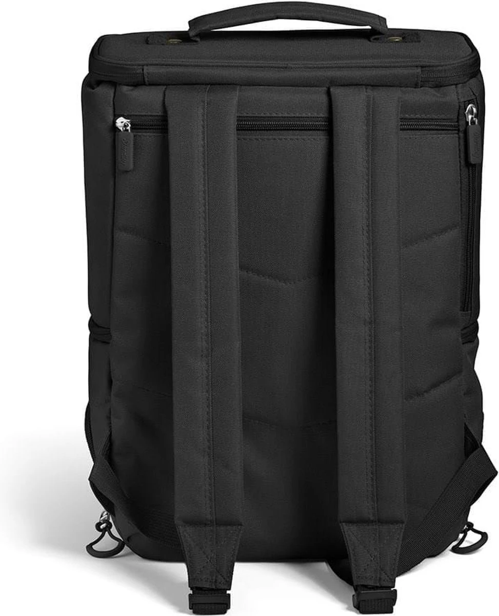 Standley SplitBag - Rugzak - Koeltas - Inclusief Koelelementen - Rugtas - Zwart - Met Handgel Sleutelhanger - Cadeau 4 Standley SplitBag - Rugzak - Koeltas - Inclusief Koelelementen - Rugtas - Zwart - Met Handgel Sleutelhanger - Cadeau - Afbeelding 2