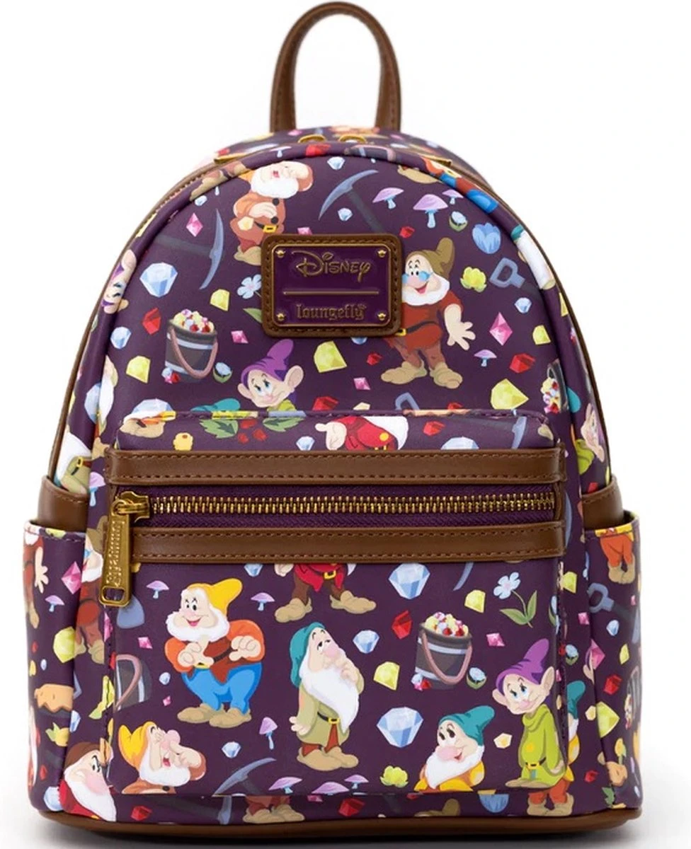 Disney Loungefly Backpack Seven Dwarfs Mine 3 Disney Loungefly Backpack Seven Dwarfs Mine