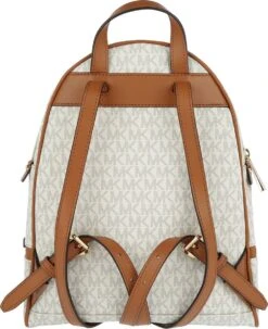 Michael Kors Rhea M Dames Rugzak - Vanilla -Tas Kortingswinkel 977x1200 1