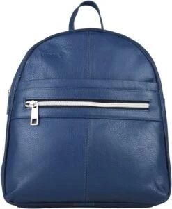 Dames Rugtas Leer Blauw - Leren Rugtas Dames - Kleine Leren Rugzak Dames - Stijlvolle Rugzak Dames - Blauwe Dames Rugtas Leder -Tas Kortingswinkel 985x1200 8