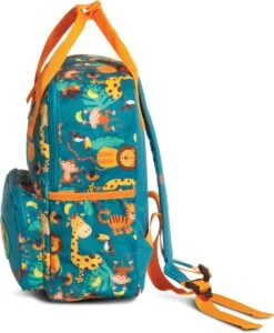 Fabrizio Rugzak Jungle Junior 8 Liter Polyester Groen/oranje -Tas Kortingswinkel 988x1200 5
