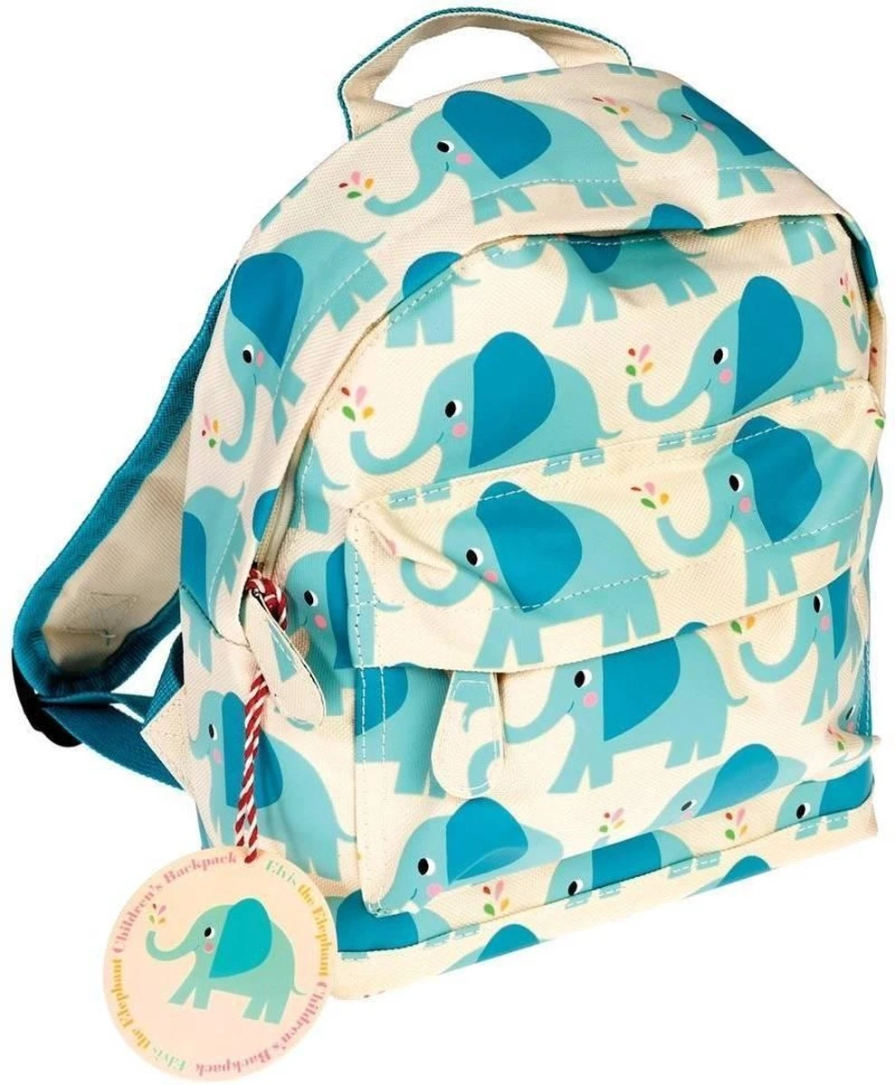 Rex London - Rugzakje Olifant - Kleine Peuter Rugzak - Hoogte 27 Cm 3 Rex London - Rugzakje Olifant - Kleine Peuter Rugzak - Hoogte 27 Cm