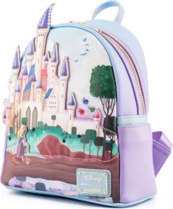 FUNKO Loungefly: Disney Princess Castle Series - Doornroosje Mini Rugzak 11 FUNKO Loungefly: Disney Princess Castle Series - Doornroosje Mini Rugzak -Tas Kortingswinkel 993x1200 7