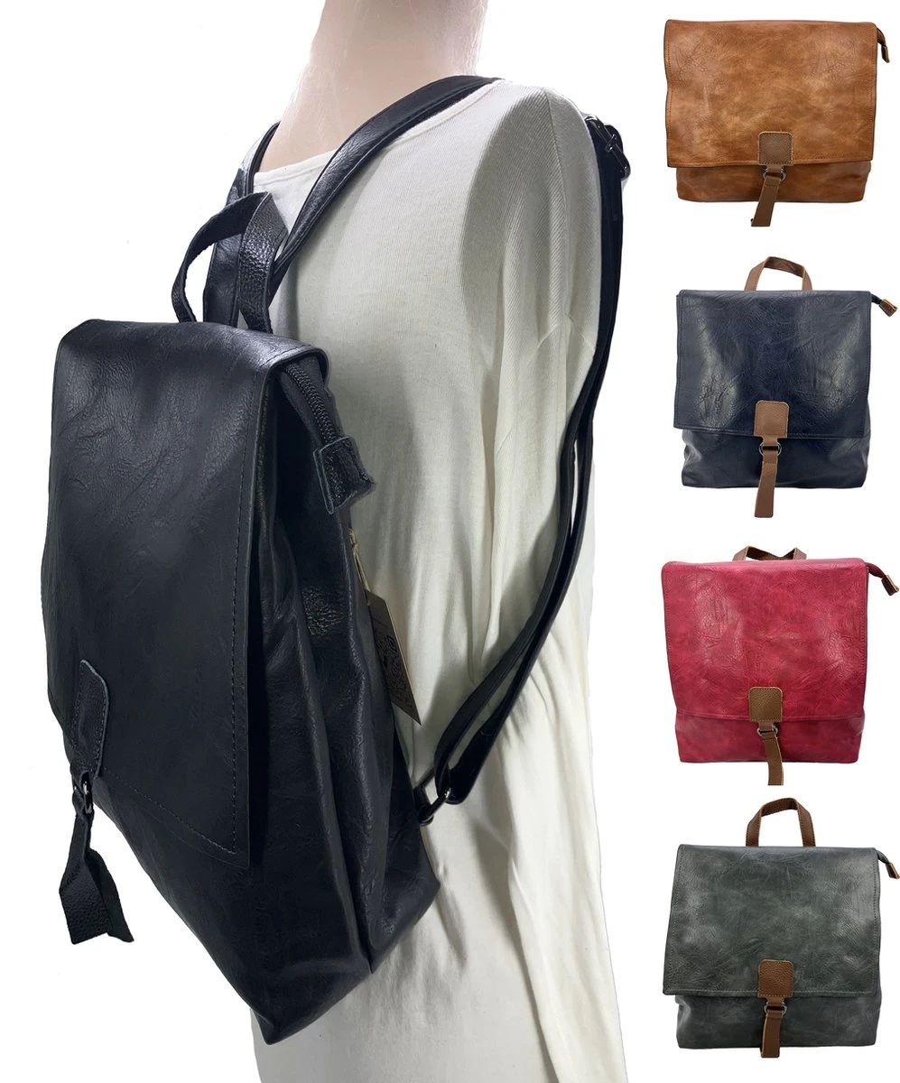 'The Square Bag' Zwart 8 'The Square Bag' Zwart - Afbeelding 6
