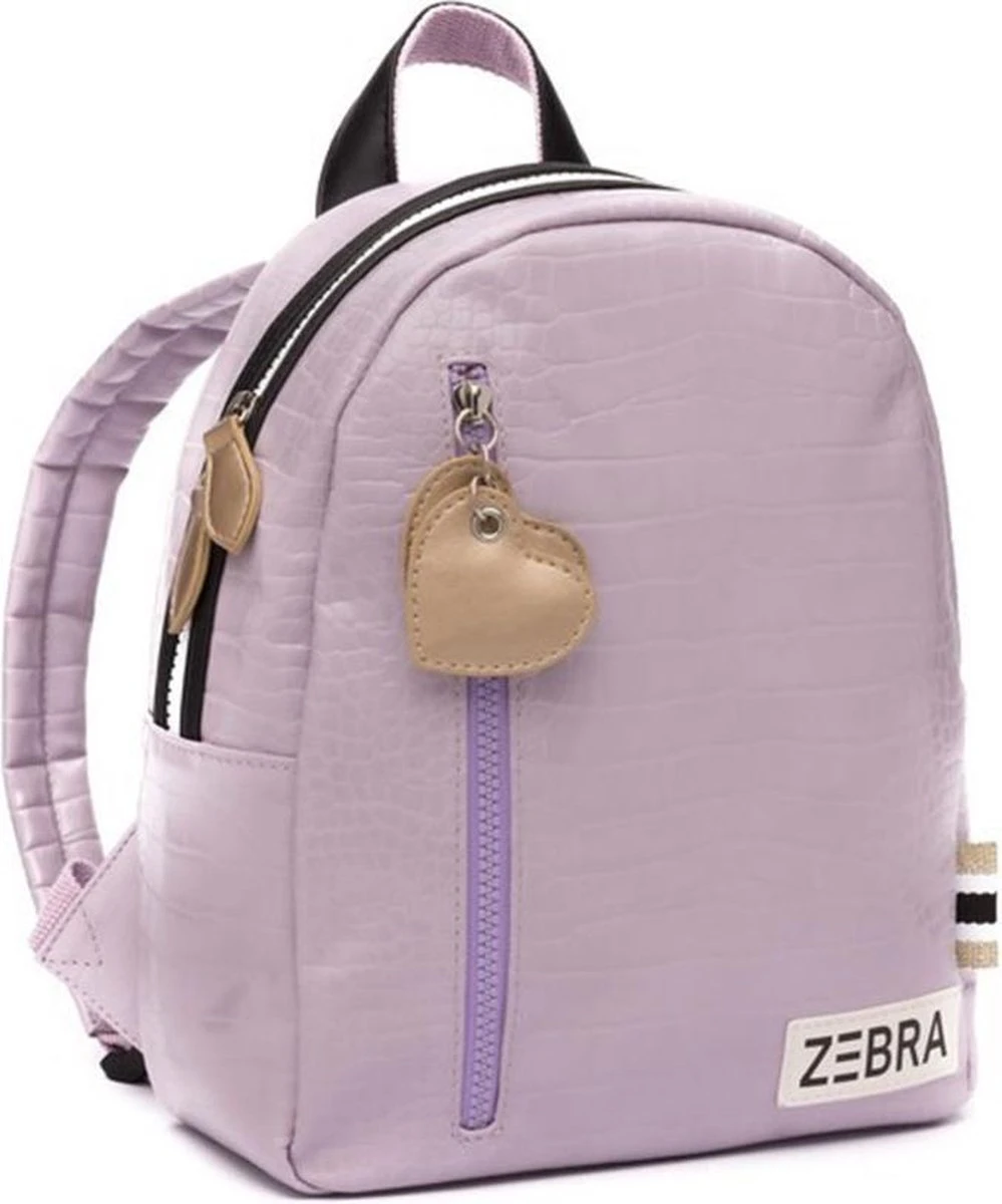 Zebra Trends Kinder Rugzak S Croco Purple 7 Zebra Trends Kinder Rugzak S Croco Purple - Afbeelding 5