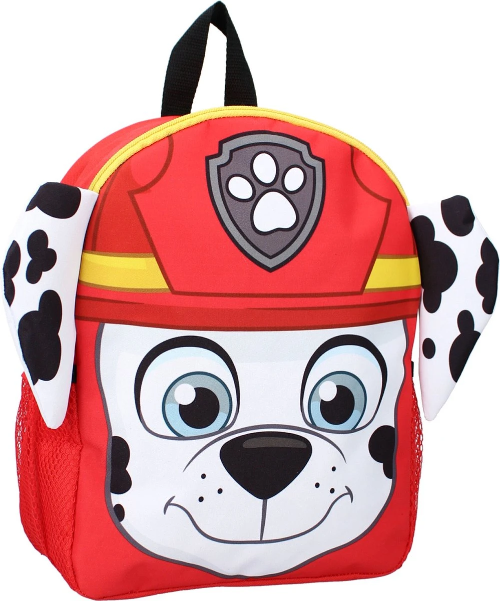 PAW Patrol - Rugzak - Fluffy Friends - 9,1l - Rood 4 PAW Patrol - Rugzak - Fluffy Friends - 9,1l - Rood - Afbeelding 2